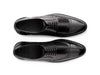 The Black Regent – Black Wingtip Dress Shoes