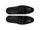 Pair of Regal Black oxford shoes top view black leather formal footwear studio shot